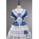Twin Bears Antique Navy Bear Top Skirt Paneled OP and Sets(2nd Pre-Order/2 Colours/Full Payment Without Shipping)